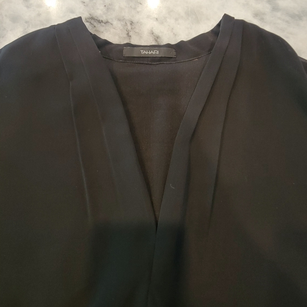 Tahari Multi layer High-low Top - Picture 3 of 4